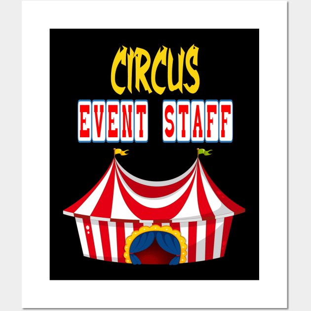 circus event staff Wall Art by Darwish